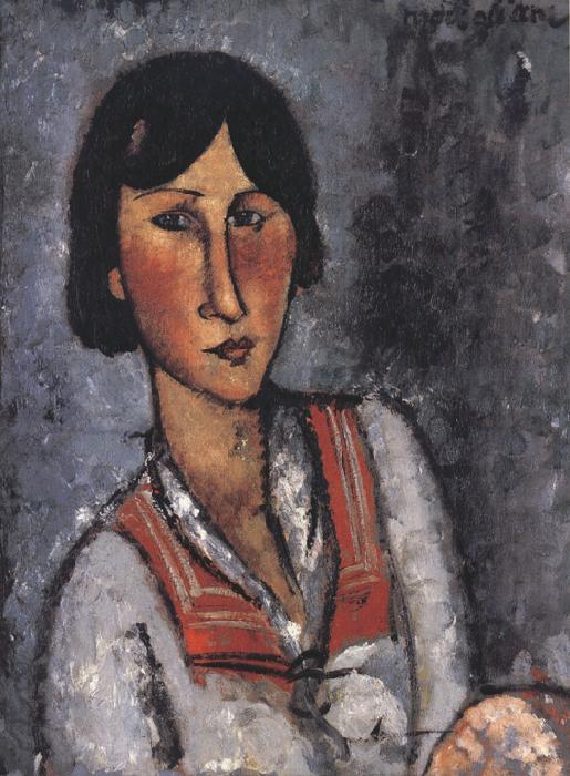 Amedeo Modigliani Portrait of a Woman (mk39) France oil painting art